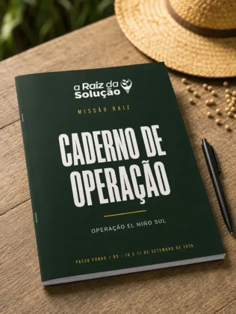 Mock do Caderno de Operação